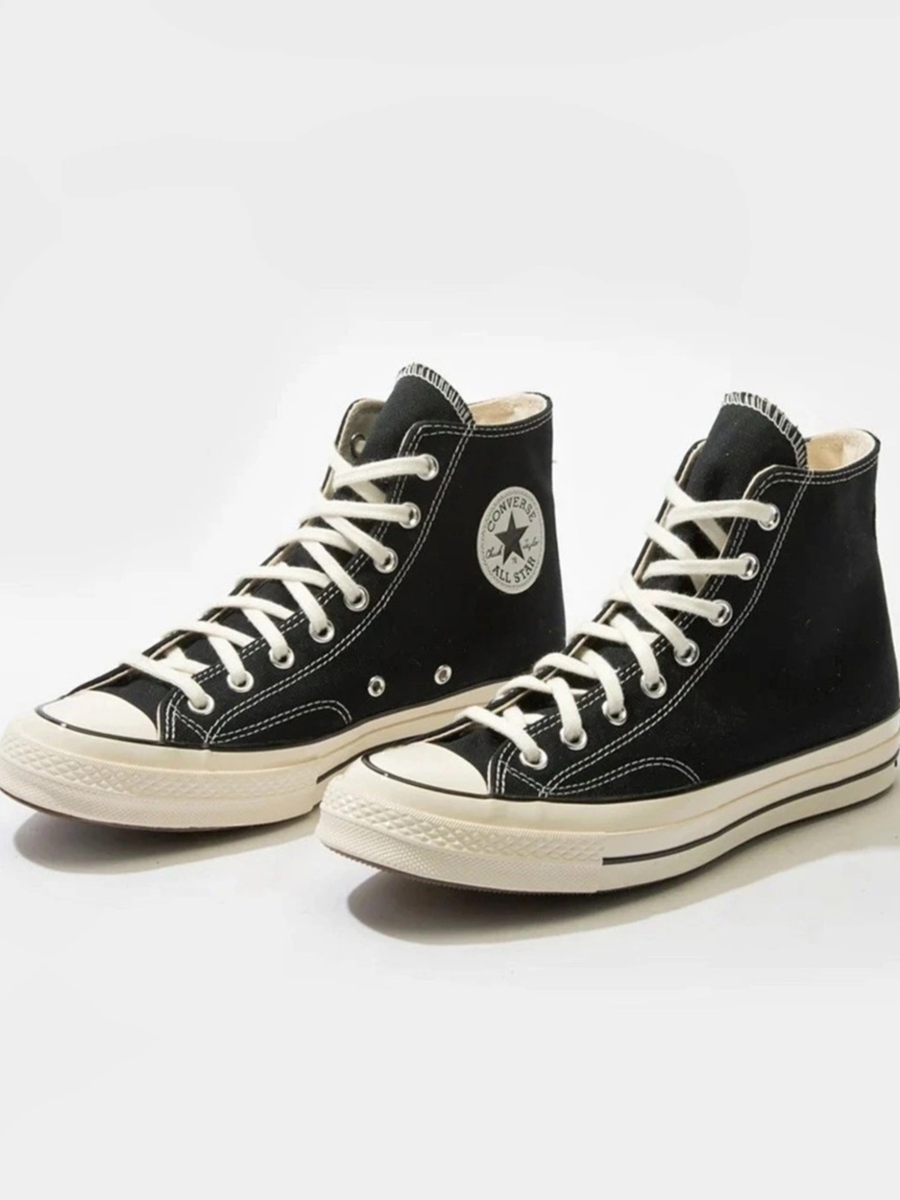 Converse Chuck 70 High Top Black Sneakers Black & White